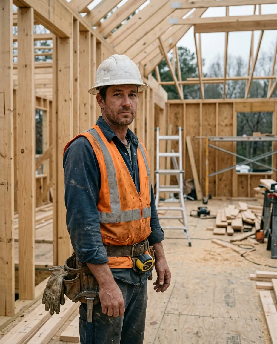 Virginia Construction Accident Lawyer: Workers’ Comp + Third-Party Claims 1 Framing carpenter on a Virginia residential construction site, where a single work injury can produce both a workers’ comp claim and a third-party claim